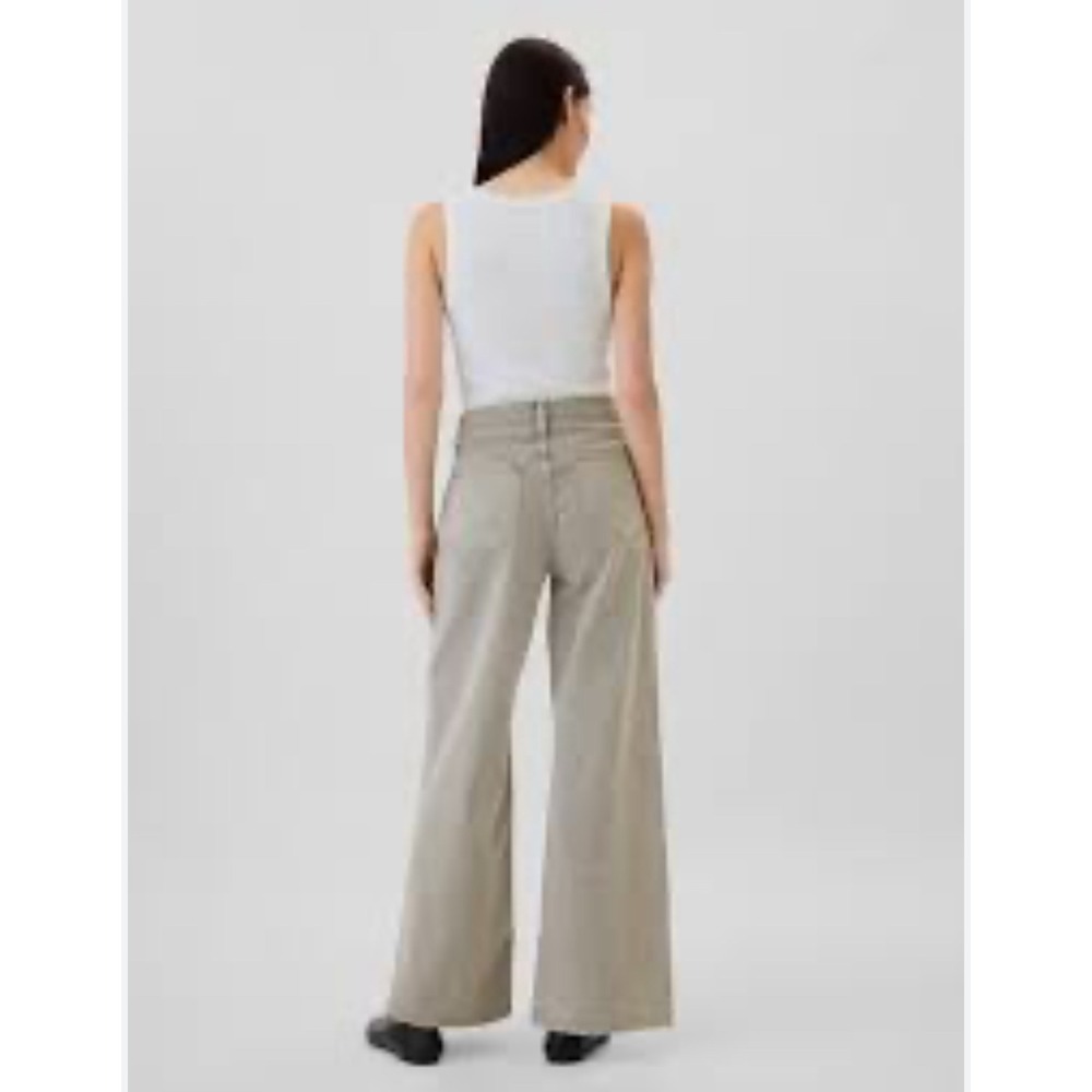 Banana‎ Republic Wide Leg Crop Jeans Light Wash Size 31 12
